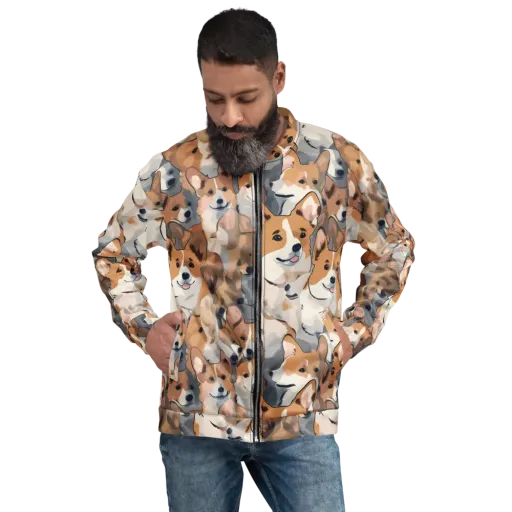 Pembroke Parade on a Bomber Jacket