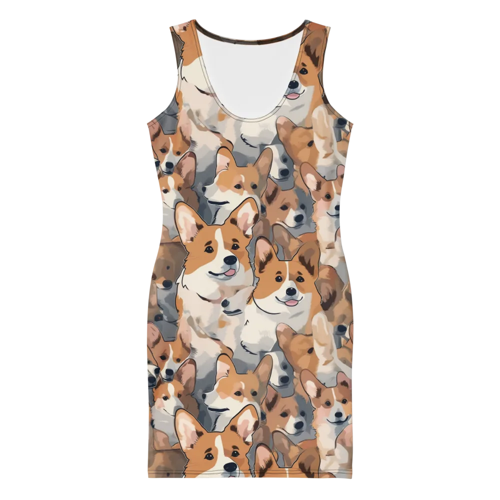 Pembroke Parade on Bodycon Dress — Front