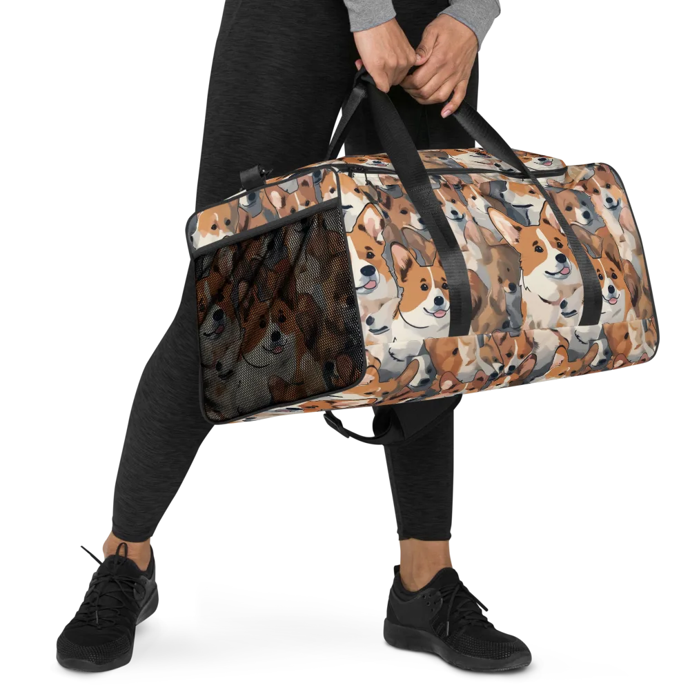 Pembroke Parade on Duffle Bag — Right Front