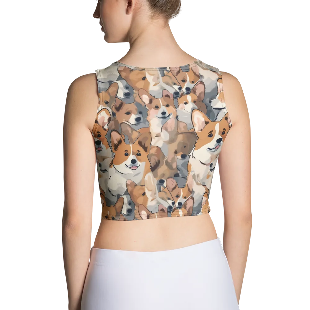 Pembroke Parade on Crop Top — Back