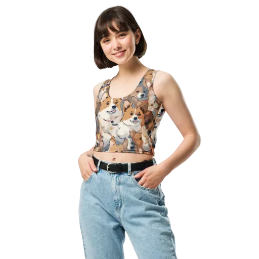 Pembroke Parade on a Crop Top