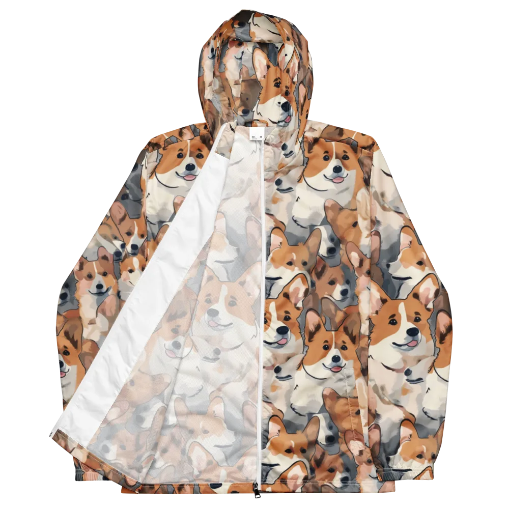 Pembroke Parade on Men's Windbreaker — Front