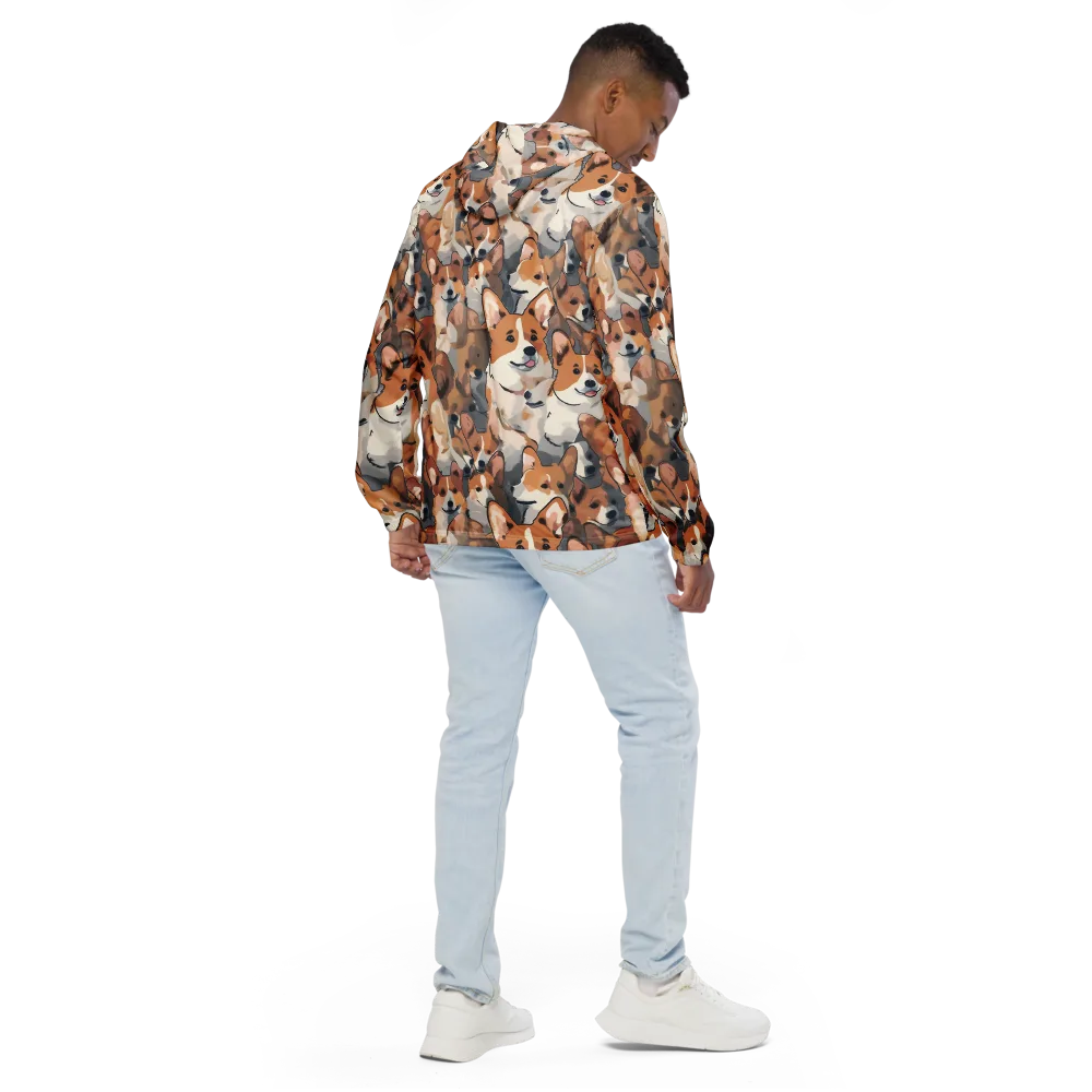 Pembroke Parade on Men's Windbreaker — Back