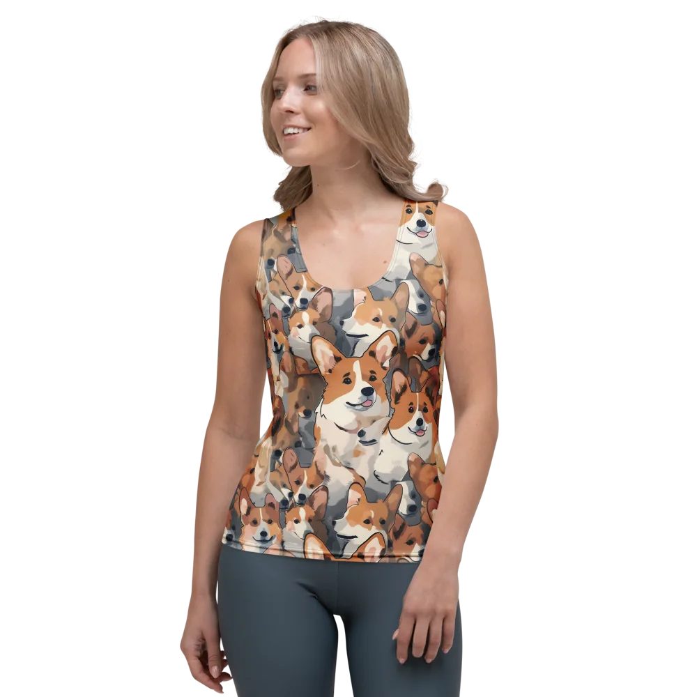 Pembroke Parade on Women's Tank Top — Front