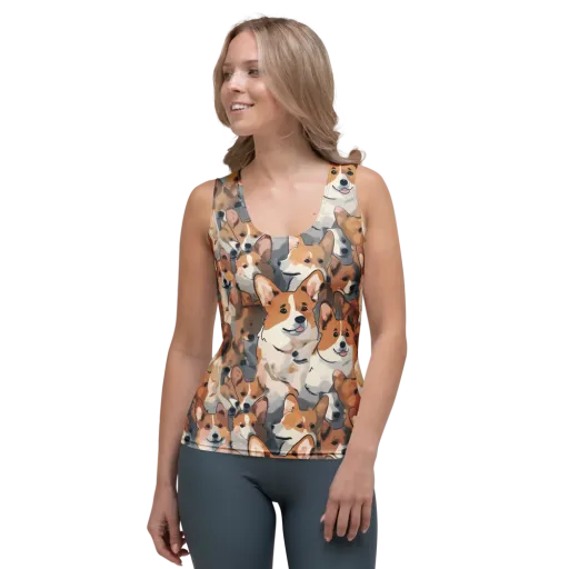 Pembroke Parade on a Women's Tank Top