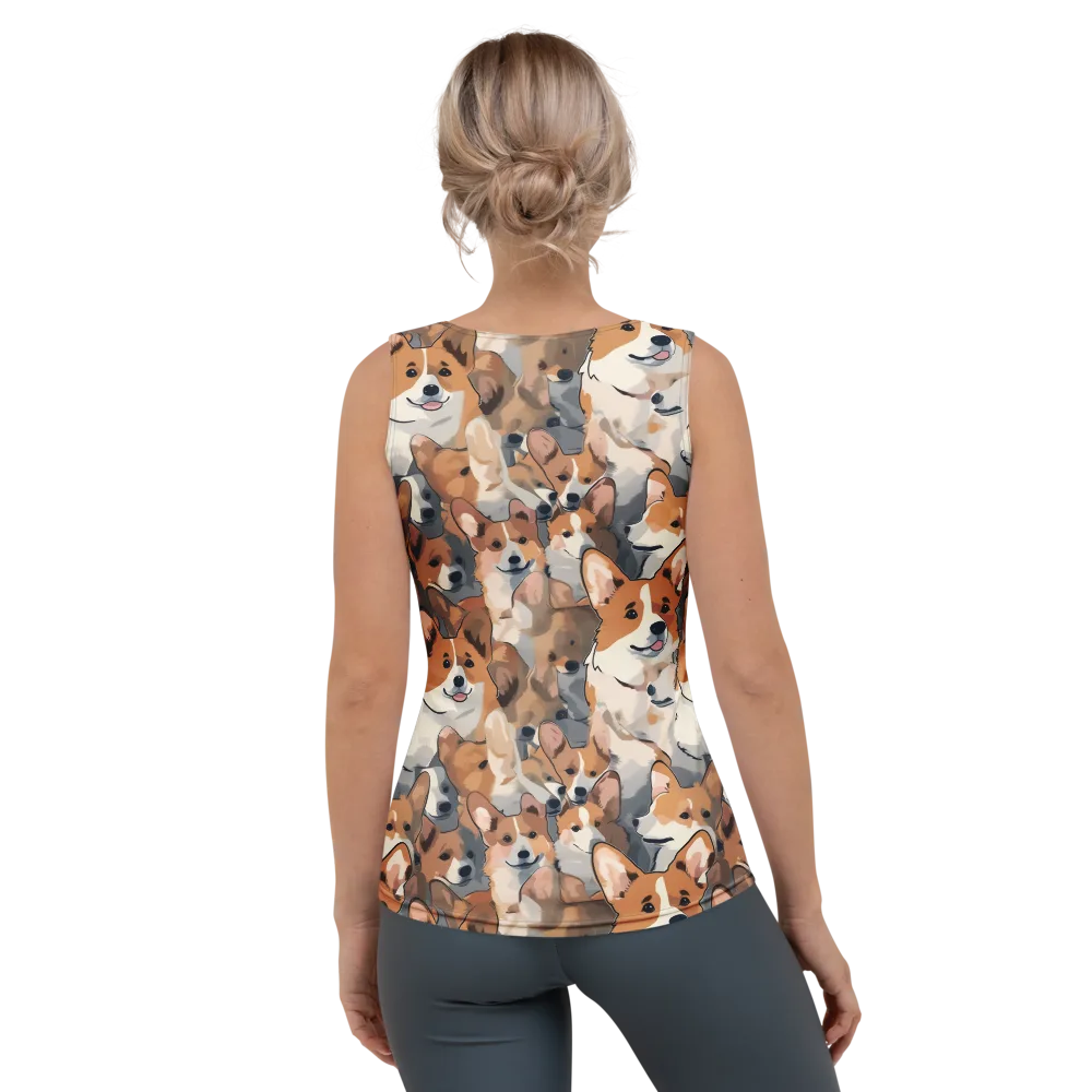 Pembroke Parade on Women's Tank Top — Back