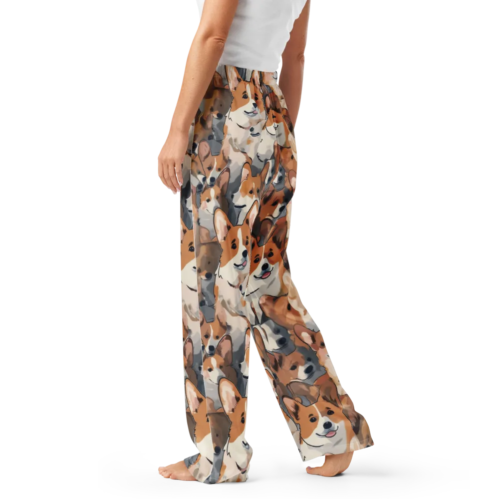 Pembroke Parade on Women's Pajama Pants — Left