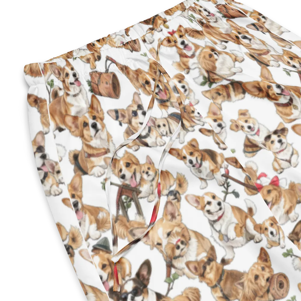 Corgi Country Club on Women's Pajama Pants — Product details