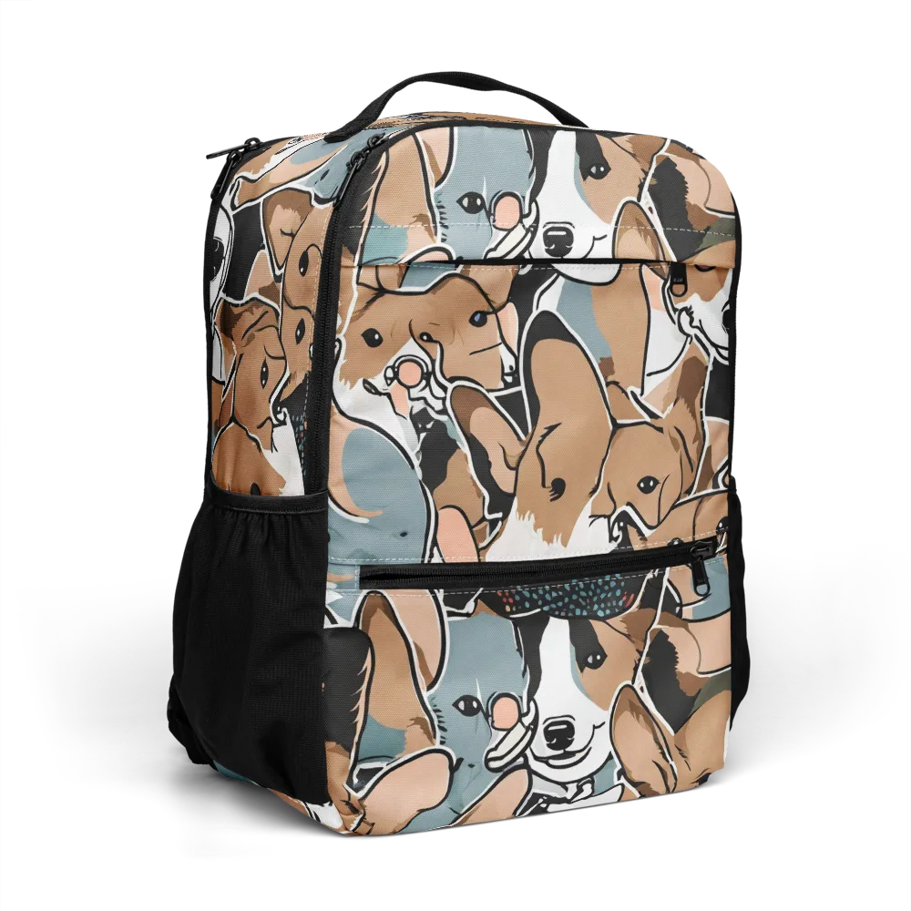 Canine Cabana on Utility Backpack — Right Front
