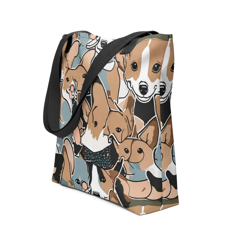 Canine Cabana on Tote Bag — Front