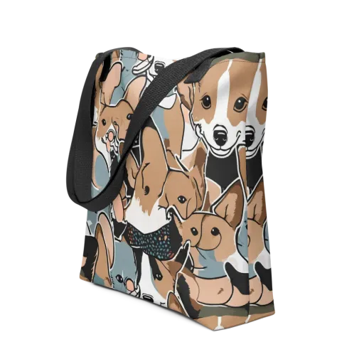 Canine Cabana on a Tote Bag