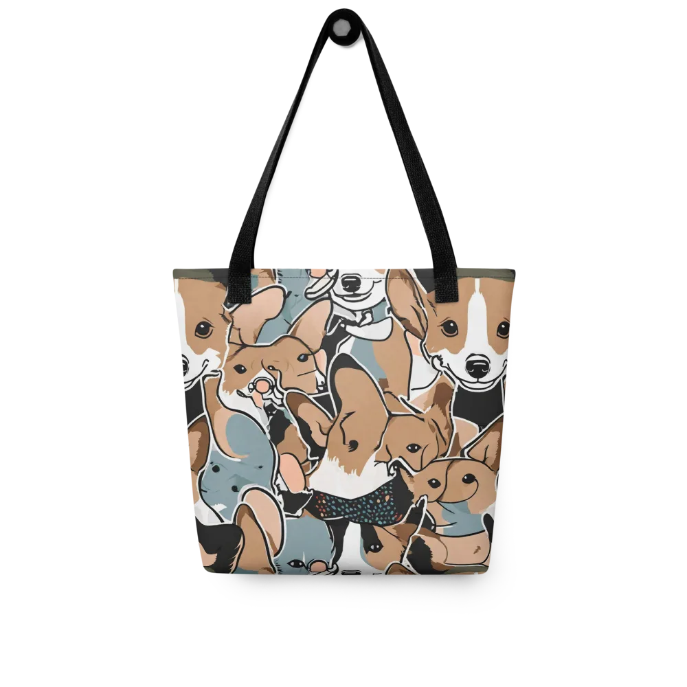 Canine Cabana on Tote Bag — Front