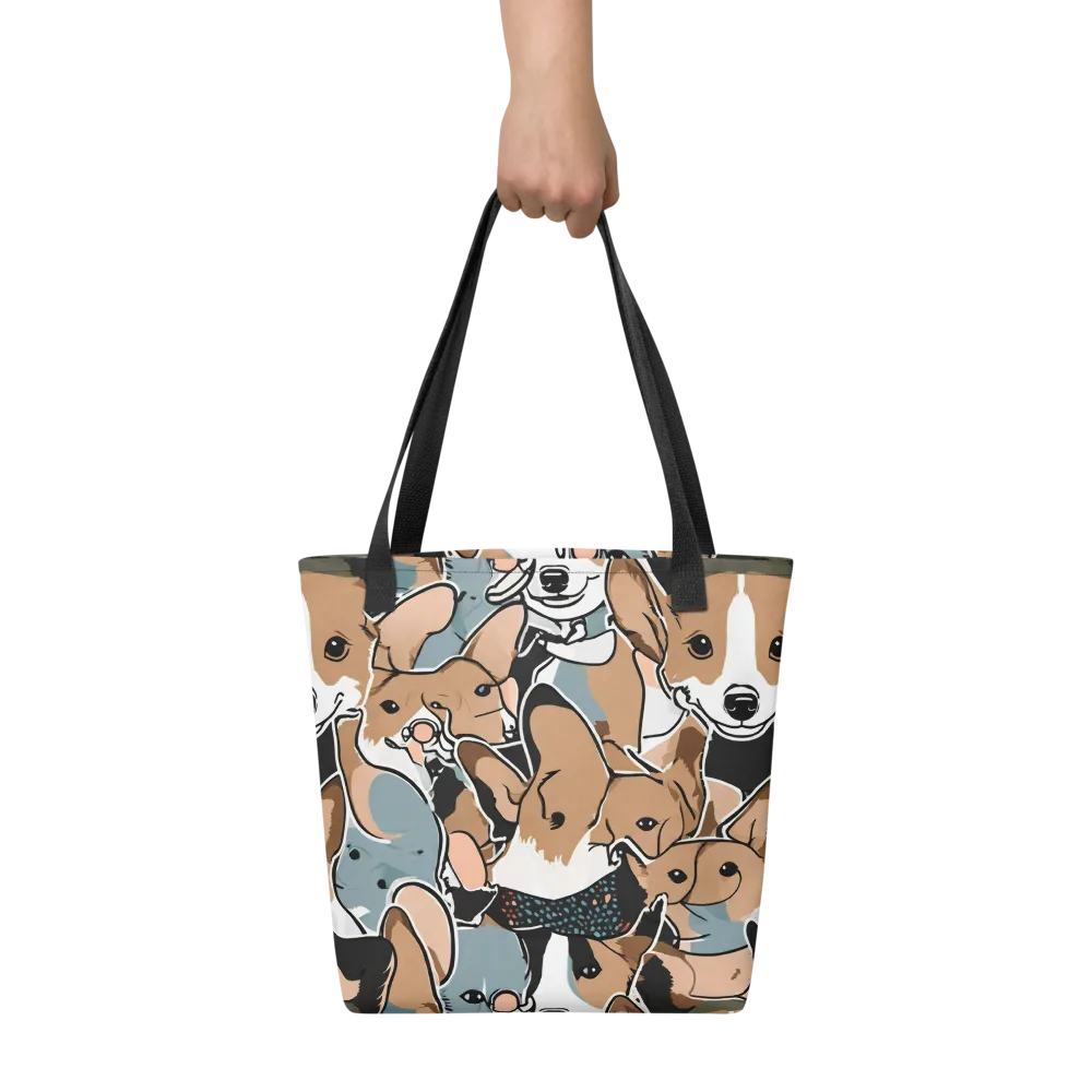 Canine Cabana on Tote Bag — Front