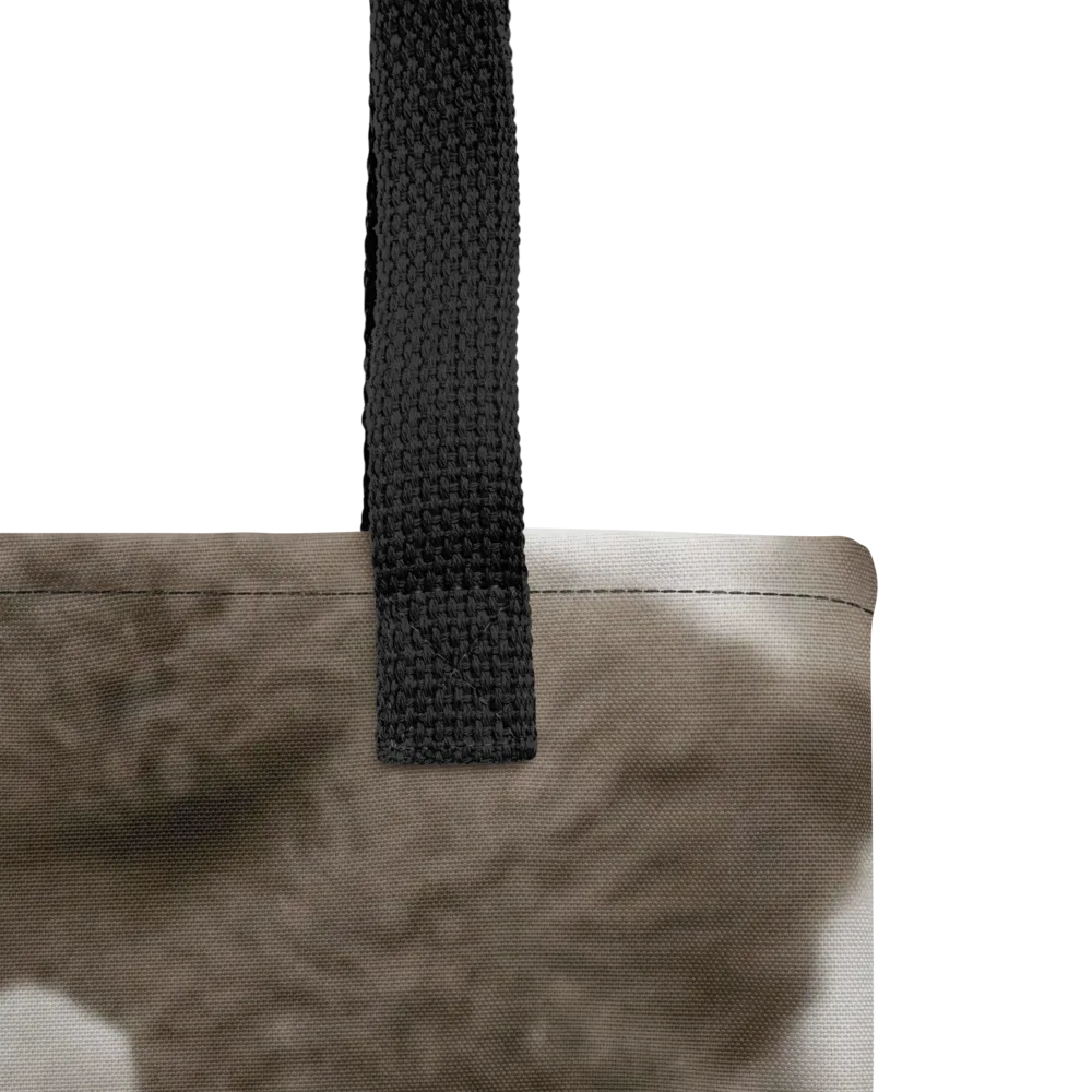 Sepia Puppy Parade on Tote Bag — Product details