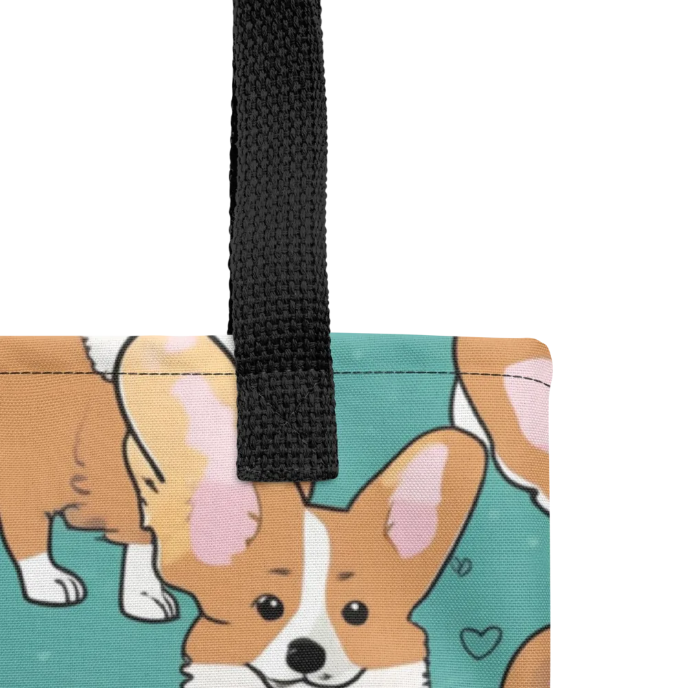 Corgi Carnival on Tote Bag — Product details