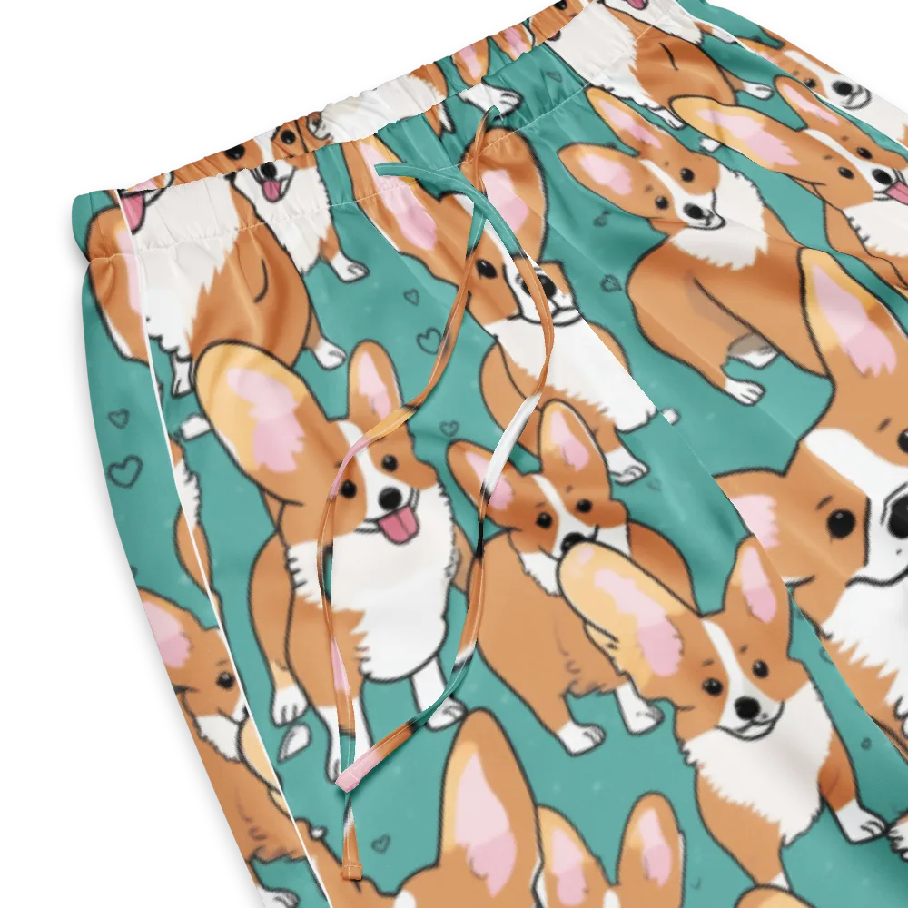 Corgi Carnival on Women's Pajama Pants — Product details