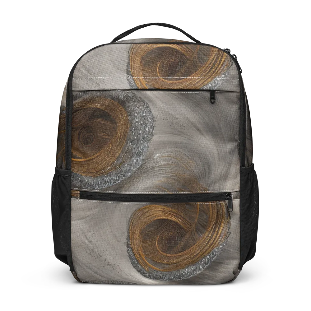 Bronze Gyre on Utility Backpack — Front