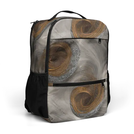 Bronze Gyre on a Utility Backpack