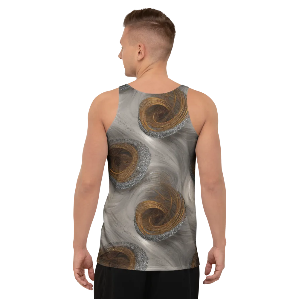 Bronze Gyre on Men's Tank Top — Back