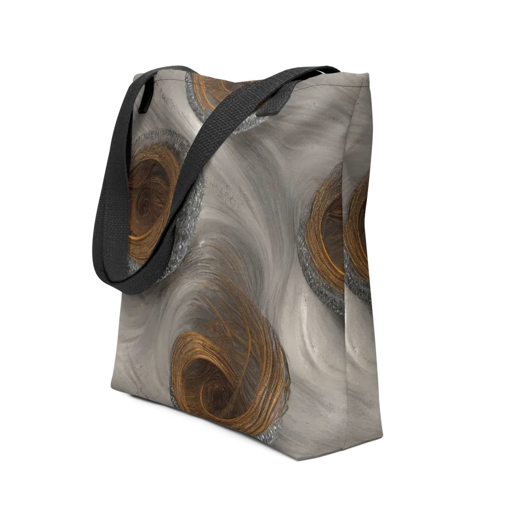 Bronze Gyre on Tote Bag — Front