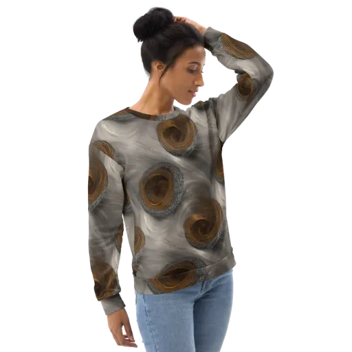 Bronze Gyre on a Sweatshirt