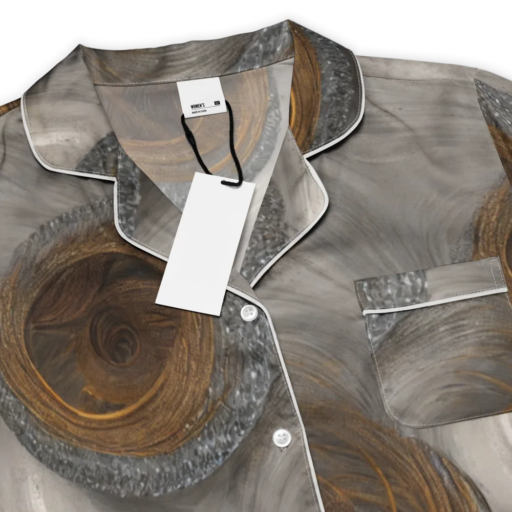 Bronze Gyre on Women's Short Sleeve Pajama Top — Product details