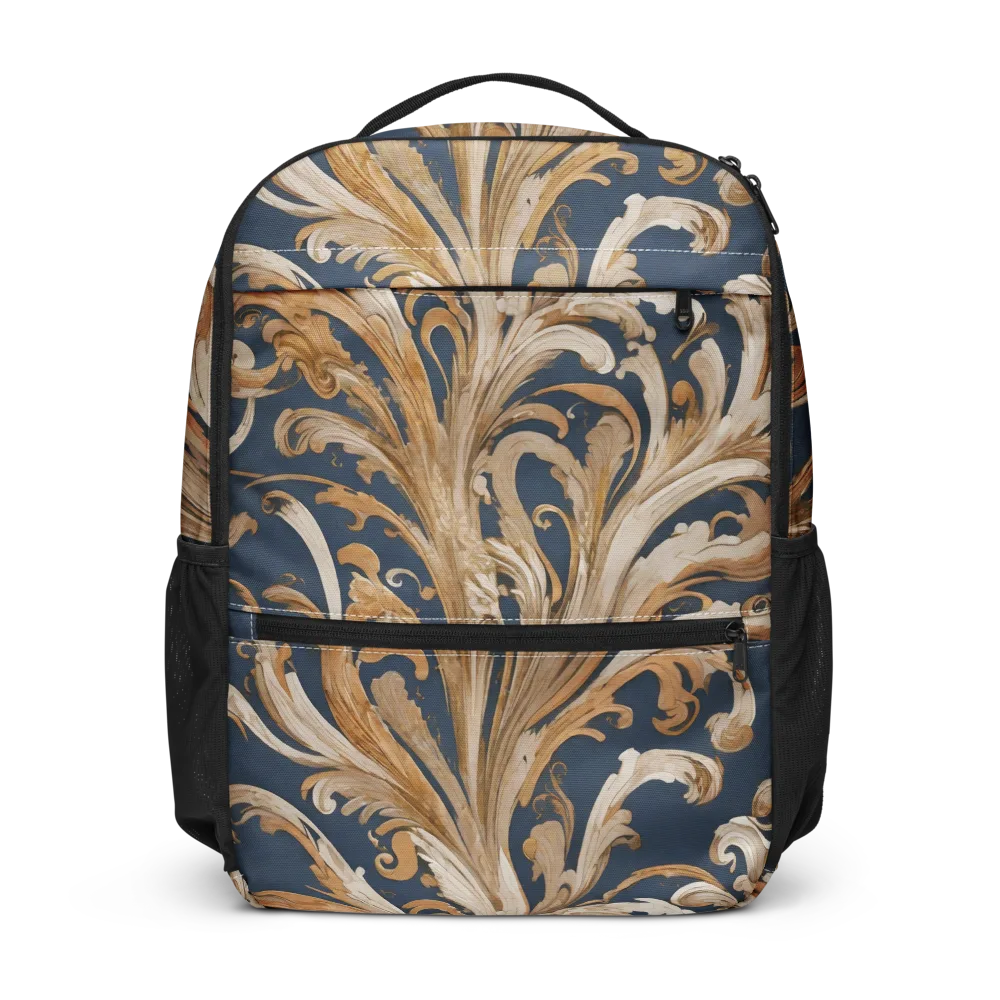 Gilded Flourish on Utility Backpack — Front