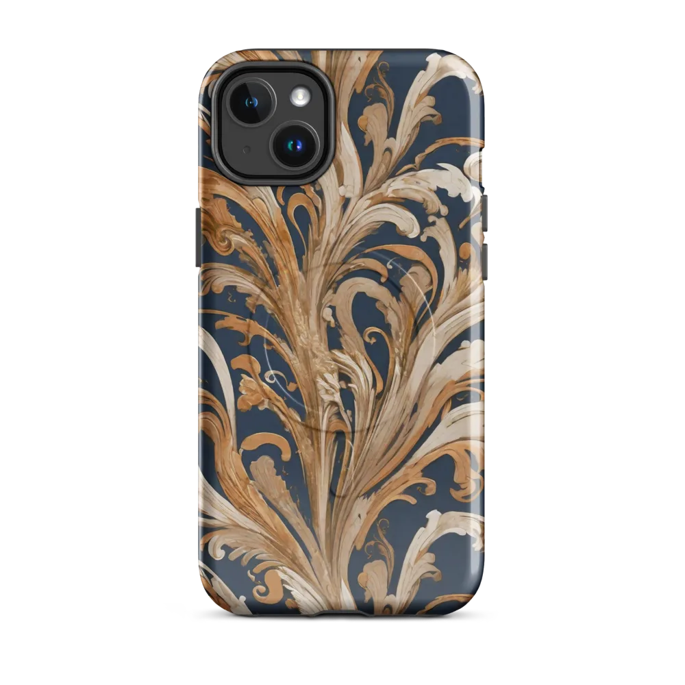 Gilded Flourish on MagSafe Tough Case for iPhone® — Front