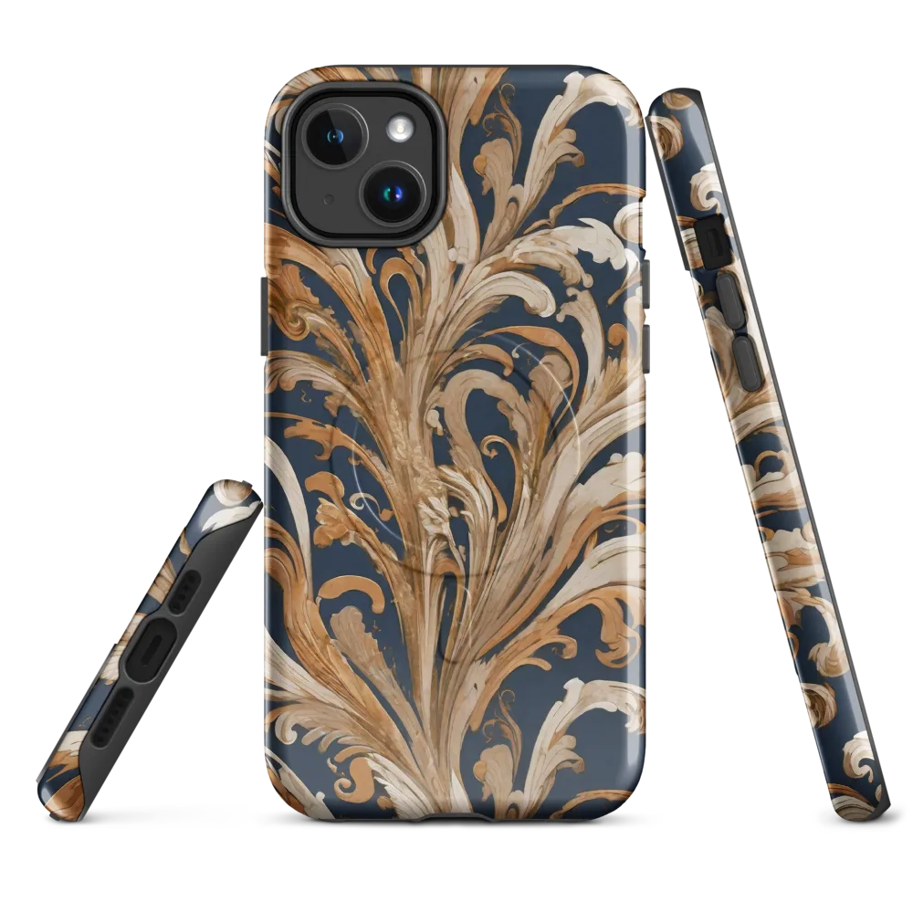 Gilded Flourish on MagSafe Tough Case for iPhone® — Front