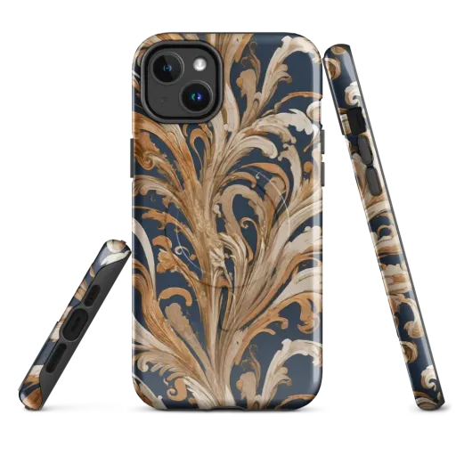 Gilded Flourish on a MagSafe Tough Case for iPhone®