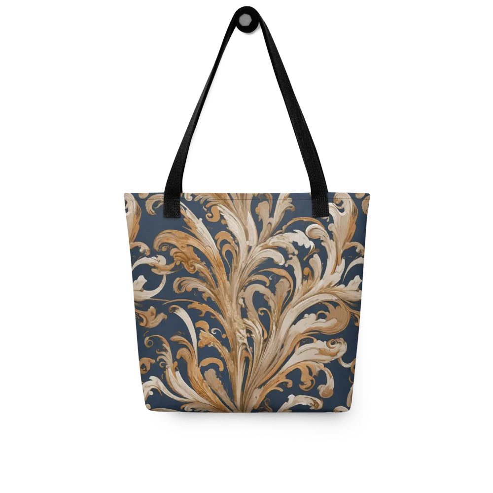 Gilded Flourish on Tote Bag — Front