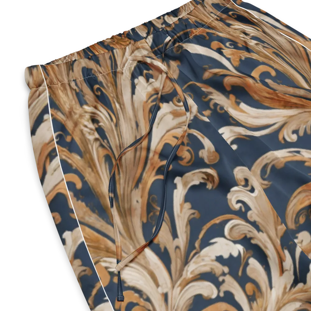 Gilded Flourish on Women's Pajama Pants — Product details