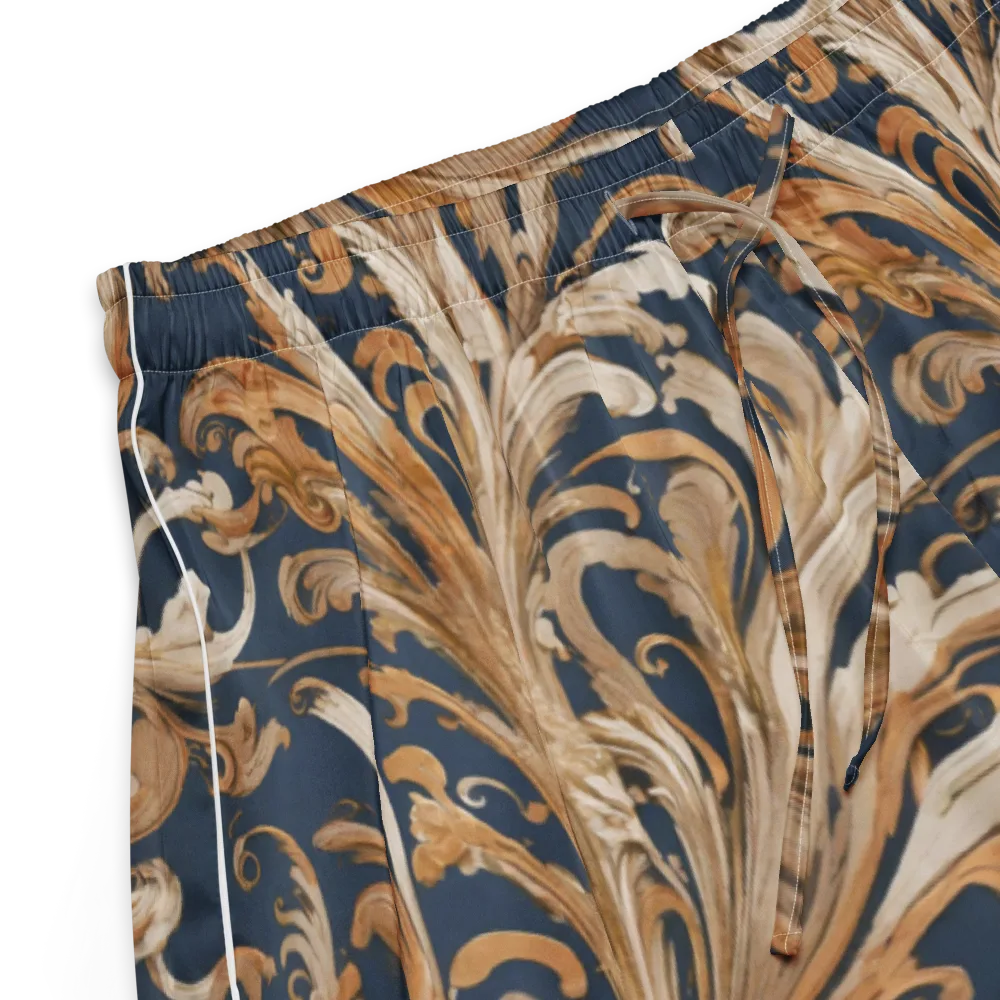 Gilded Flourish on Women's Pajama Shorts — Product details