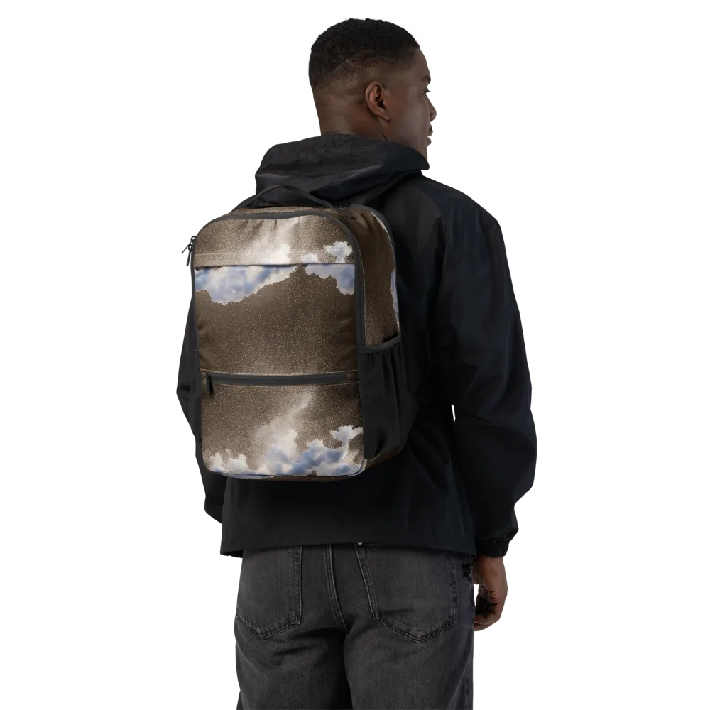 Cloudbreak Terrain on Utility Backpack — Back