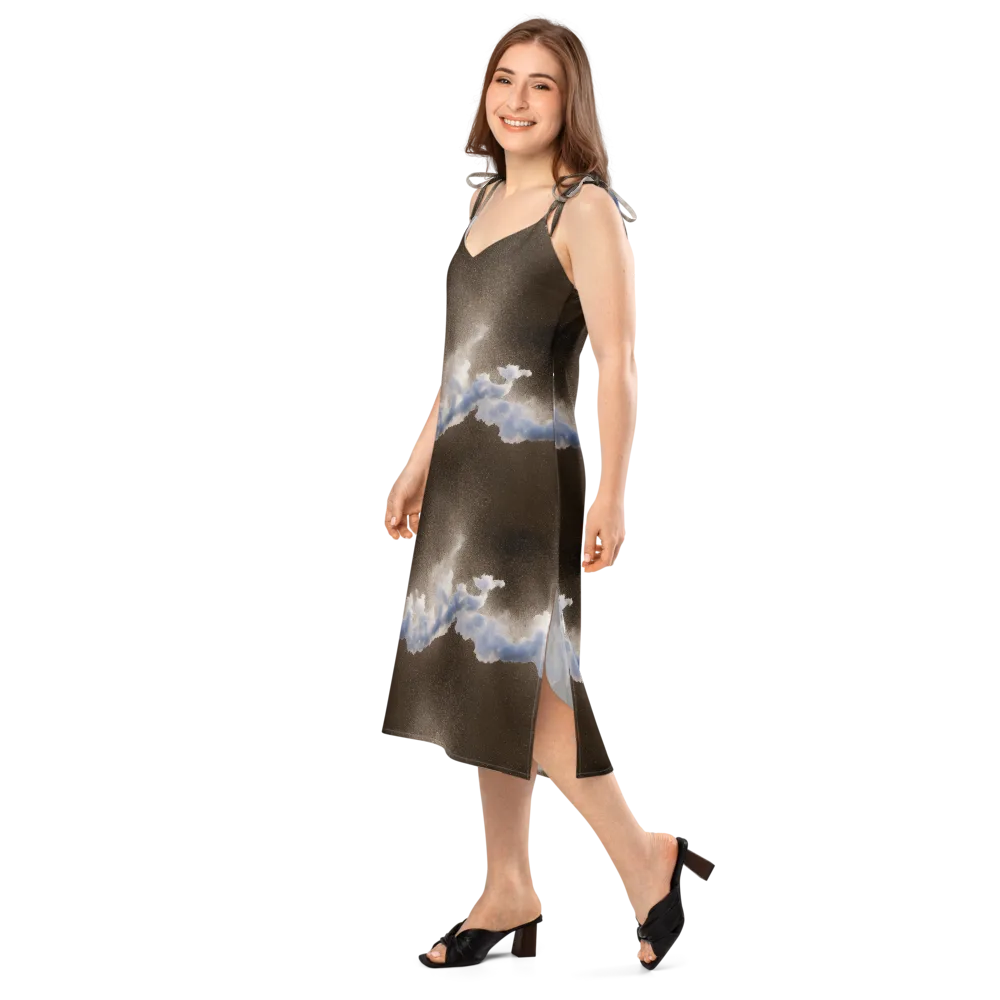 Cloudbreak Terrain on Slip Dress — Left Front
