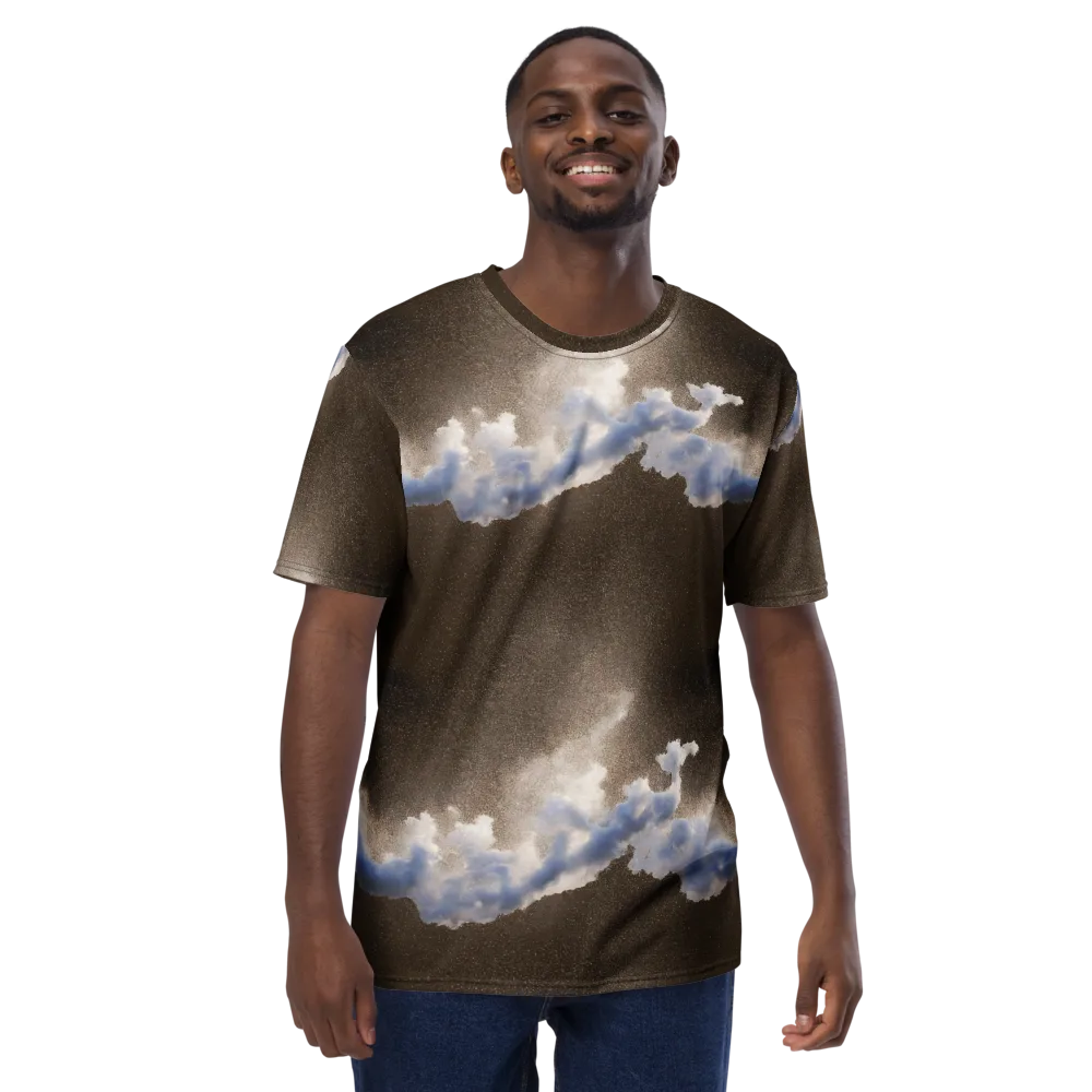 Cloudbreak Terrain on Men's Crew Neck T-Shirt — Front