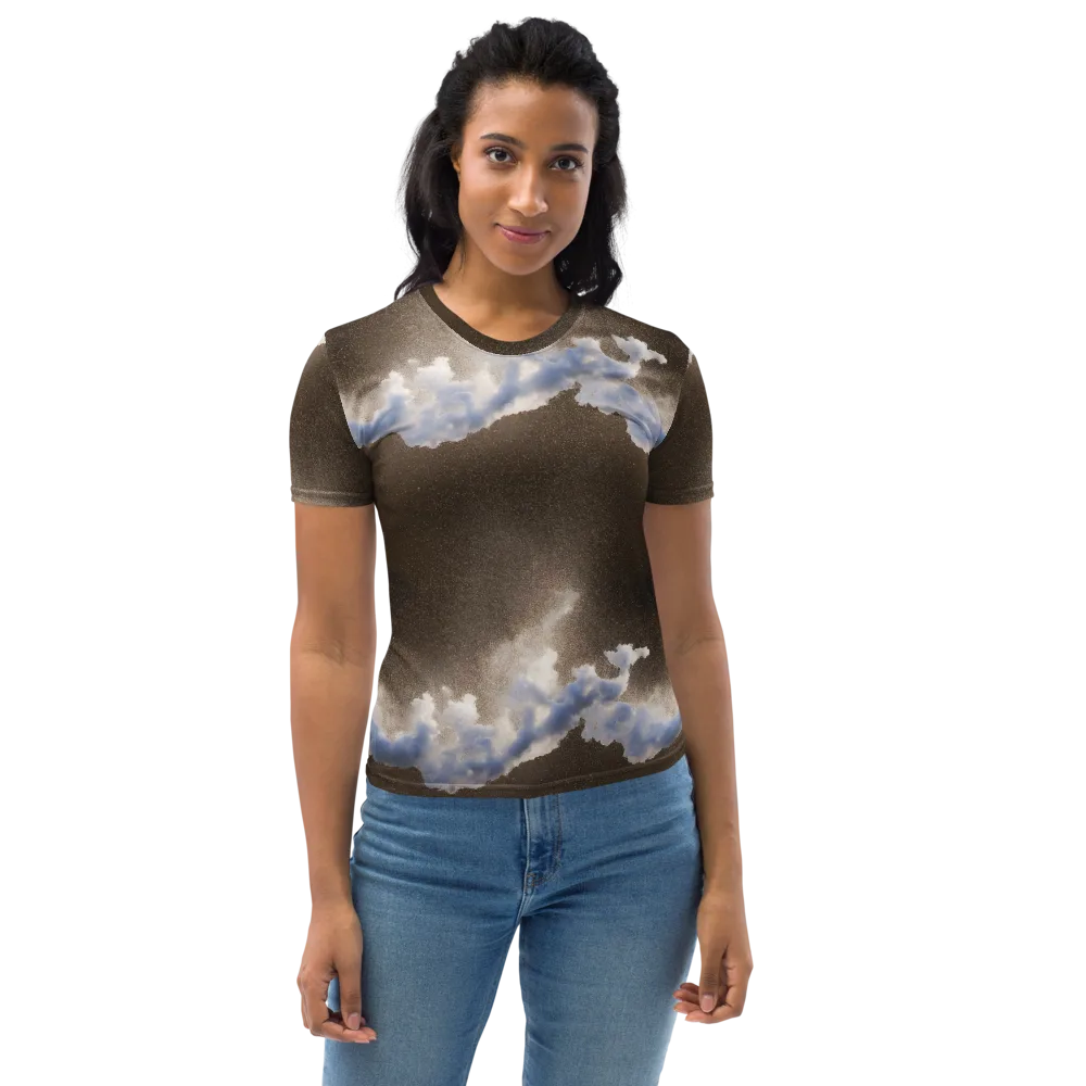 Cloudbreak Terrain on Women's Crew Neck T-Shirt — Front