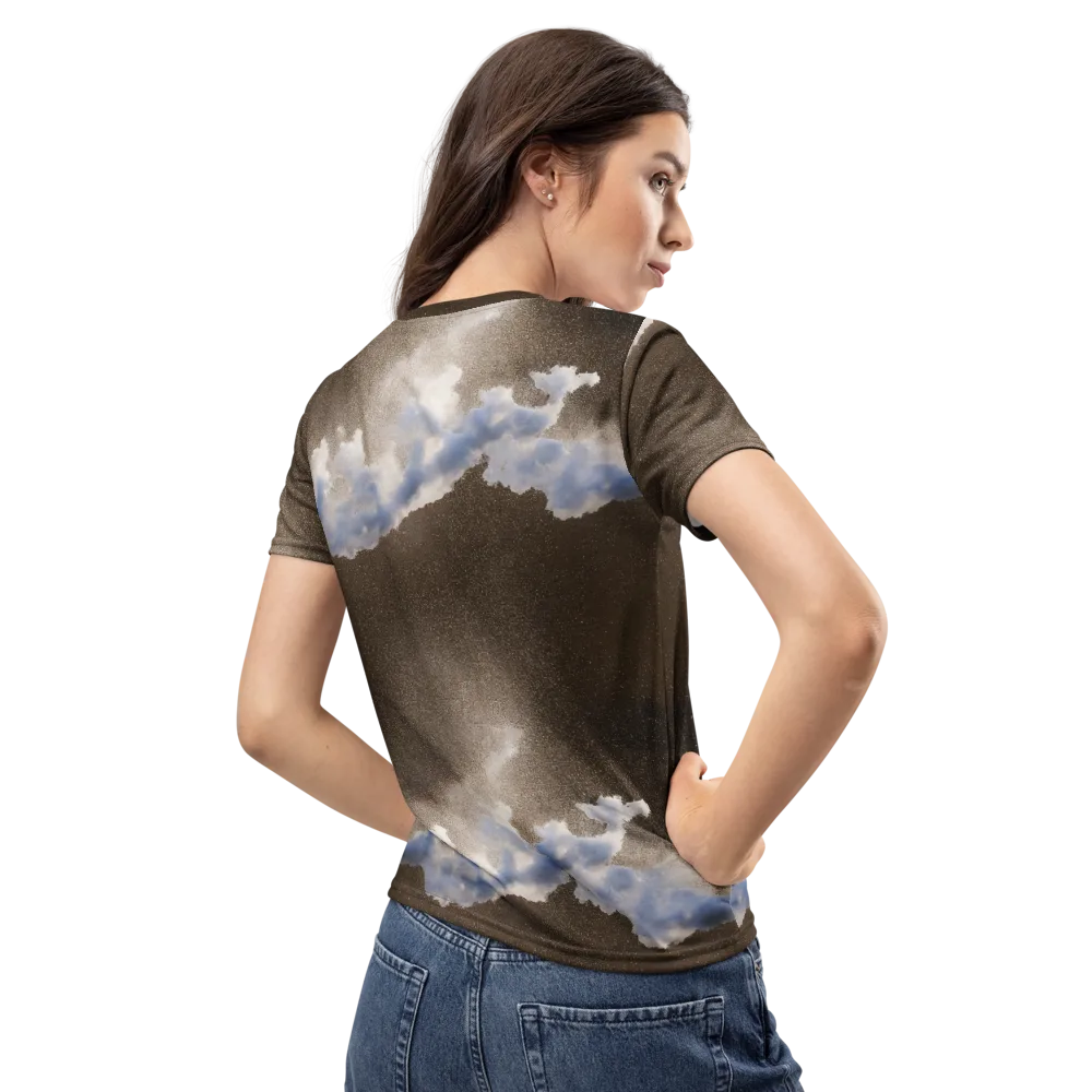 Cloudbreak Terrain on Women's Crew Neck T-Shirt — Back