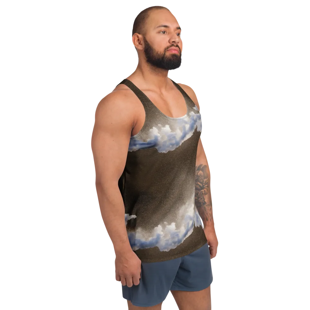 Cloudbreak Terrain on Men's Tank Top — Right Front