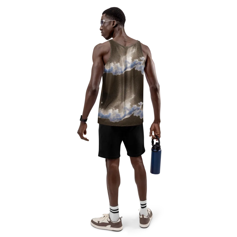 Cloudbreak Terrain on Men's Tank Top — Back