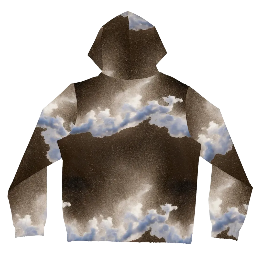 Cloudbreak Terrain on Women's Full-Zip Hoodie — Back