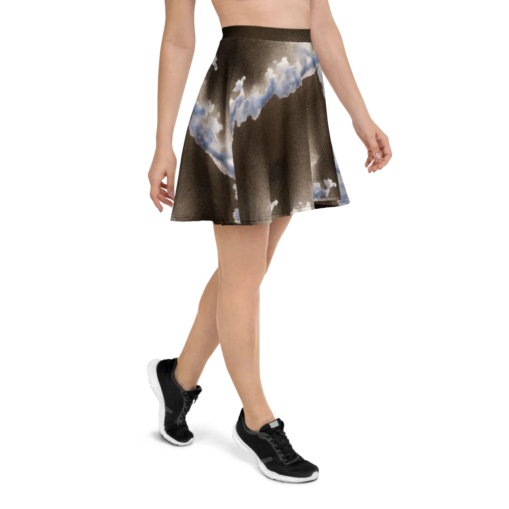 Cloudbreak Terrain on Skater Skirt — Right