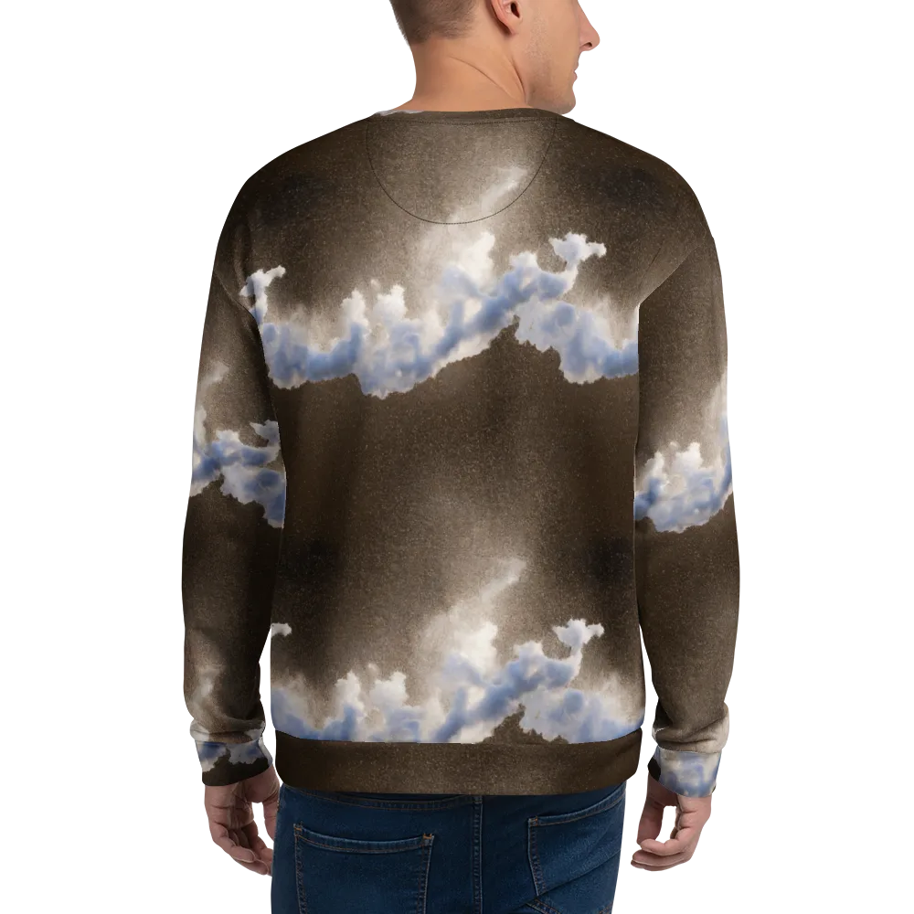 Cloudbreak Terrain on Sweatshirt — Back