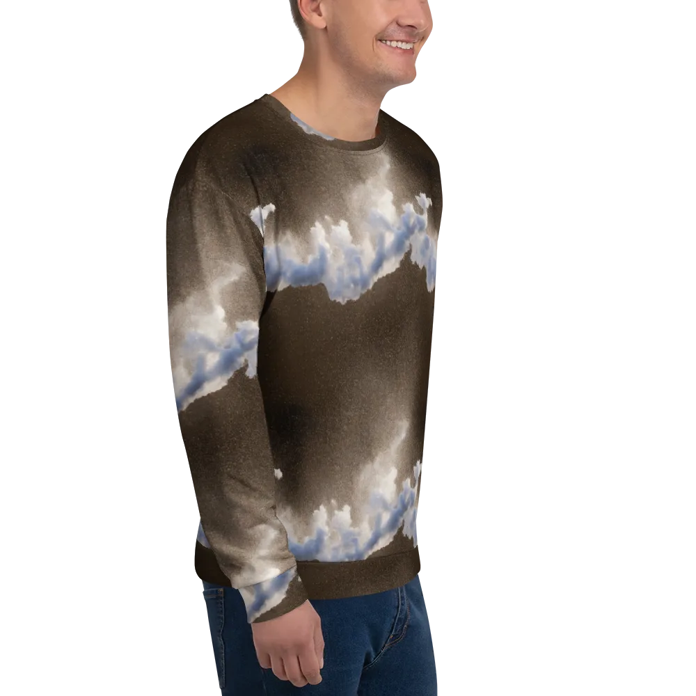 Cloudbreak Terrain on Sweatshirt — Right Front