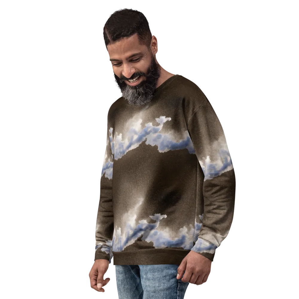 Cloudbreak Terrain on Sweatshirt — Left Front
