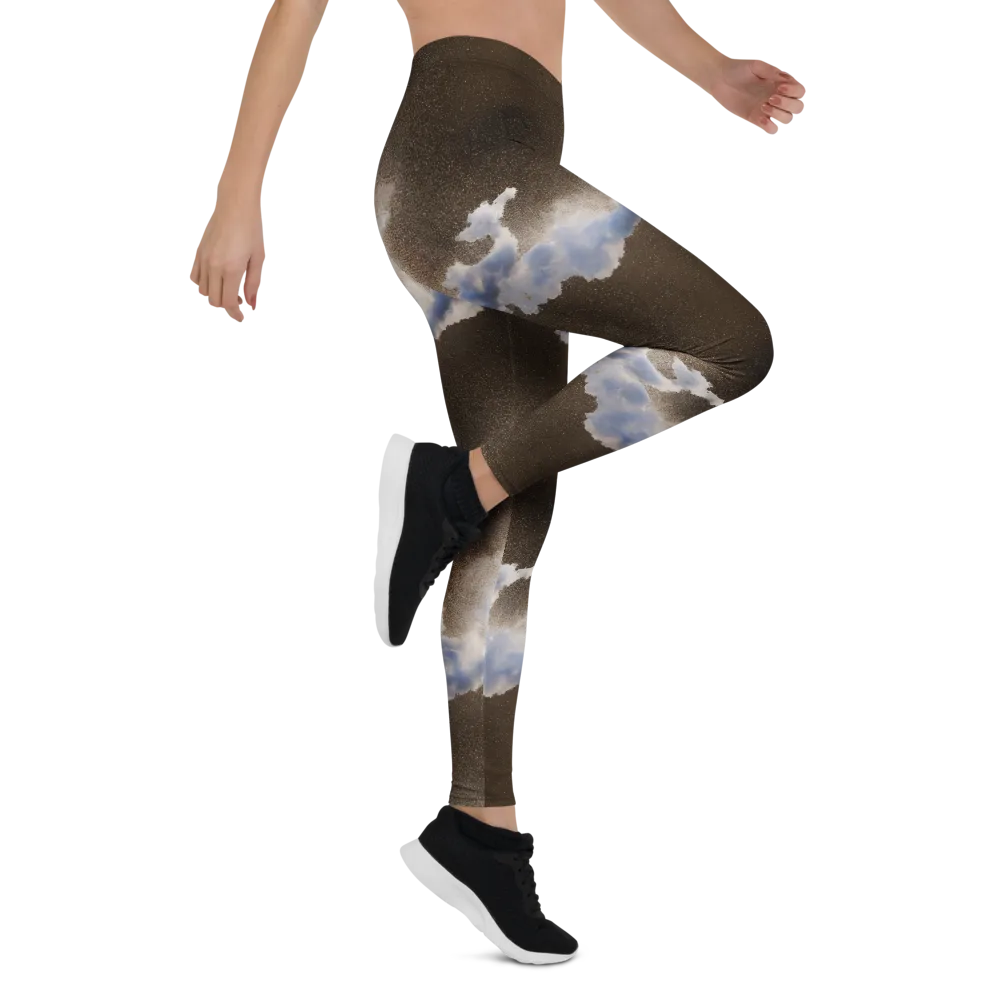 Cloudbreak Terrain on Leggings — Right