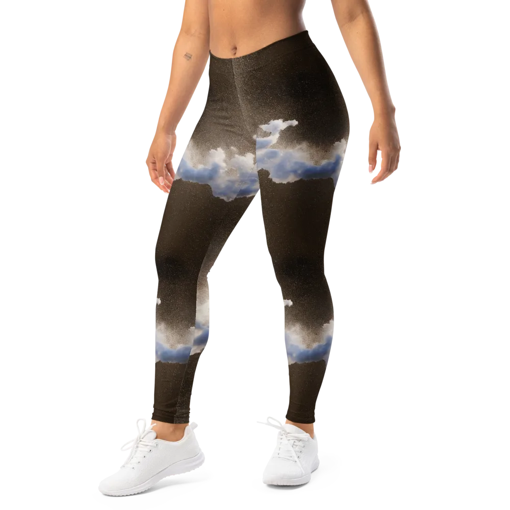 Cloudbreak Terrain on Leggings — Left Front