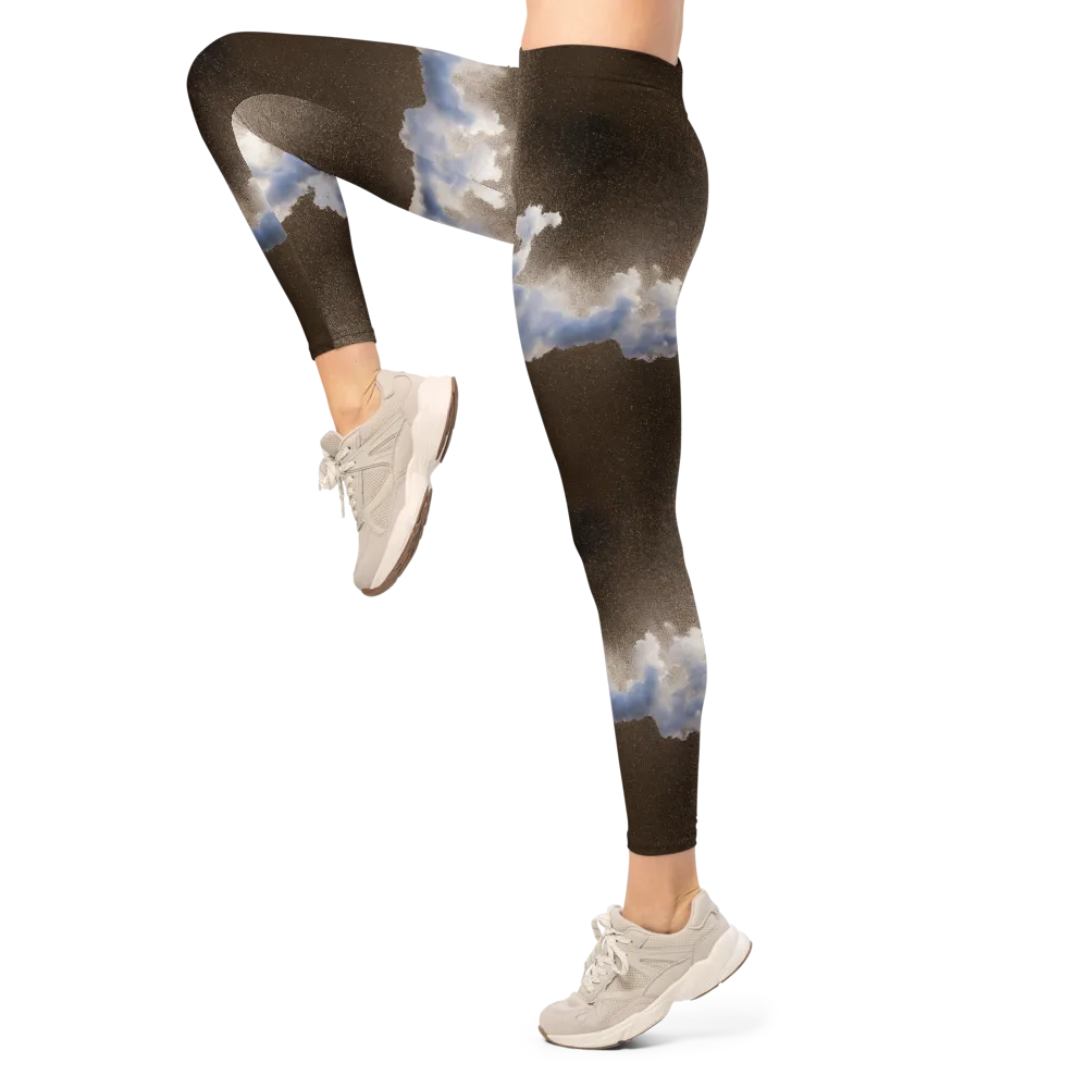 Cloudbreak Terrain on Leggings — Left