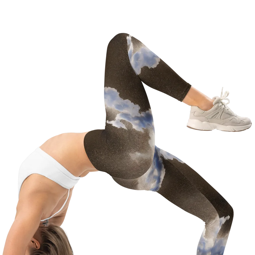 Cloudbreak Terrain on Leggings — Right