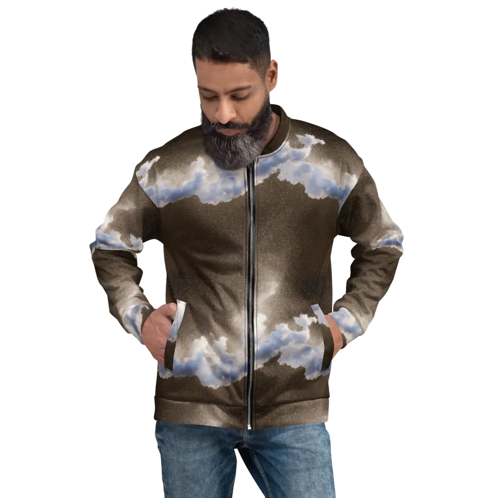 Cloudbreak Terrain on Bomber Jacket — Front